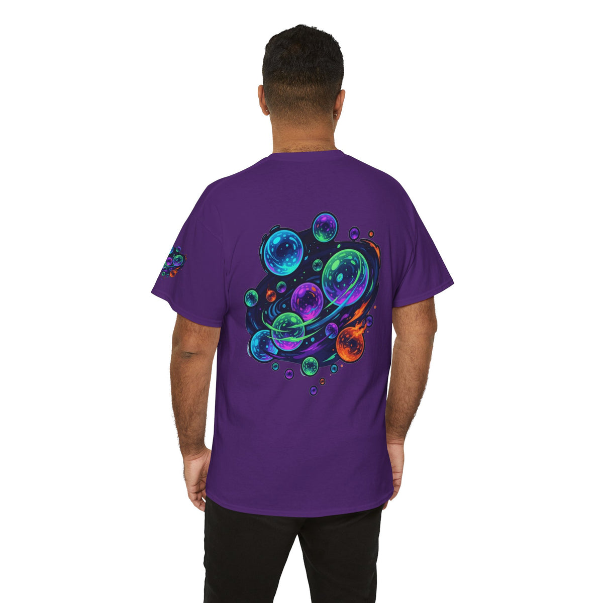 Color: Purple | MinMin Lights (Australian Folklore) Premium Graphic Tee