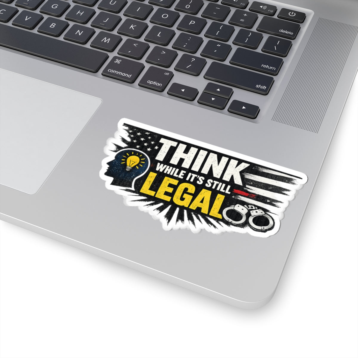"Think" Sticker — Main