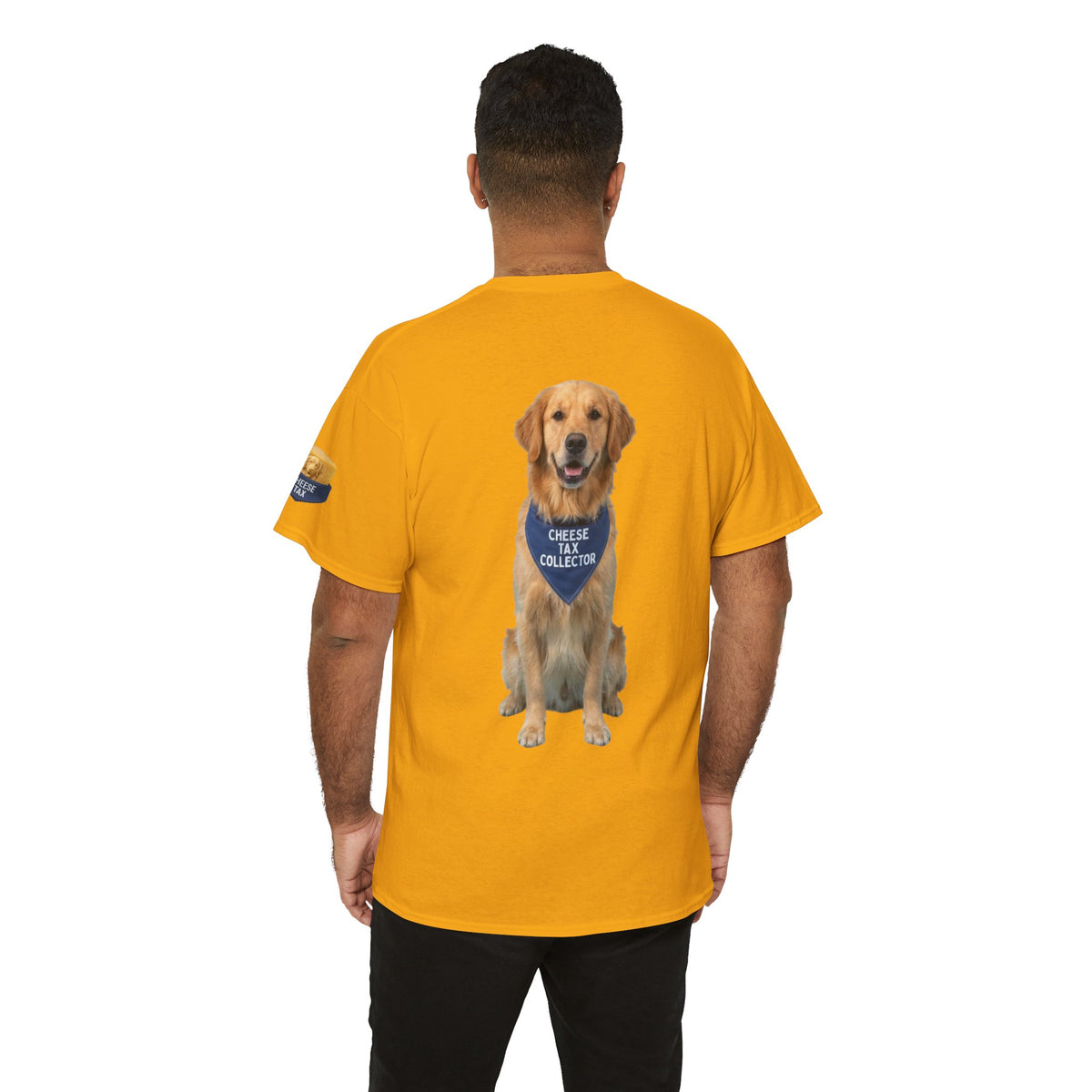 Color: Gold | Cheese Tax Premium Graphic Tee