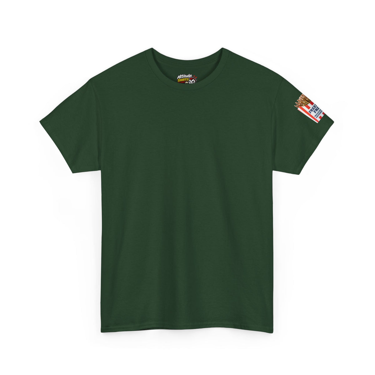 Color: Forest Green | Freedom Fries Premium Graphic Tee