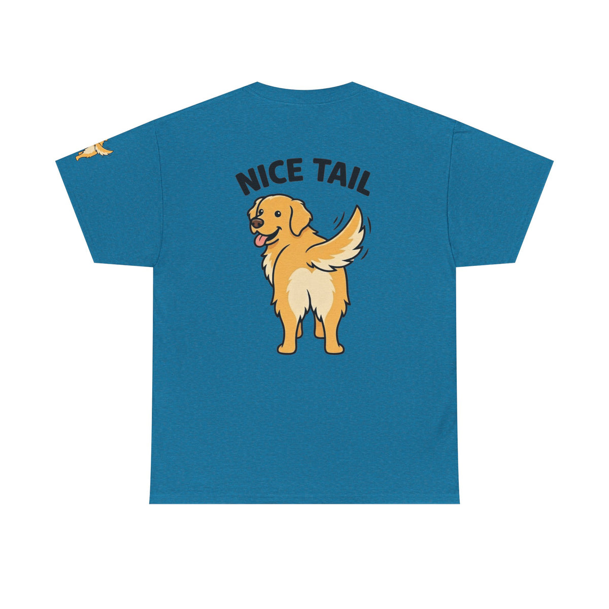 Color: Antique Sapphire | Nice Tail Premium Graphic Tee