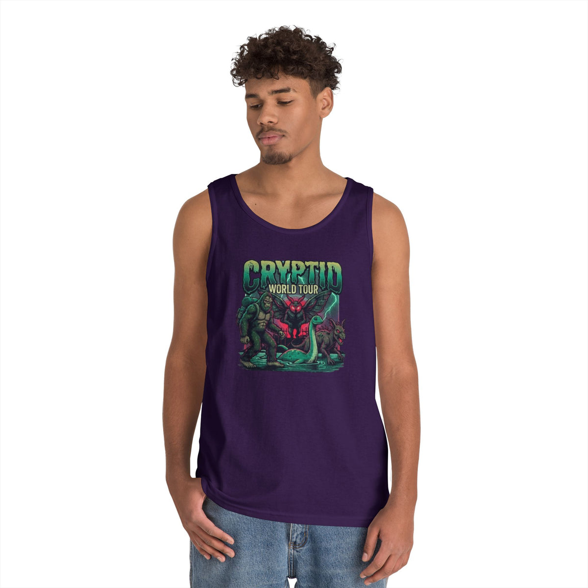 "Puzizia (Global-Cryptid Mashup) Cryptid World Tour" Tank Top