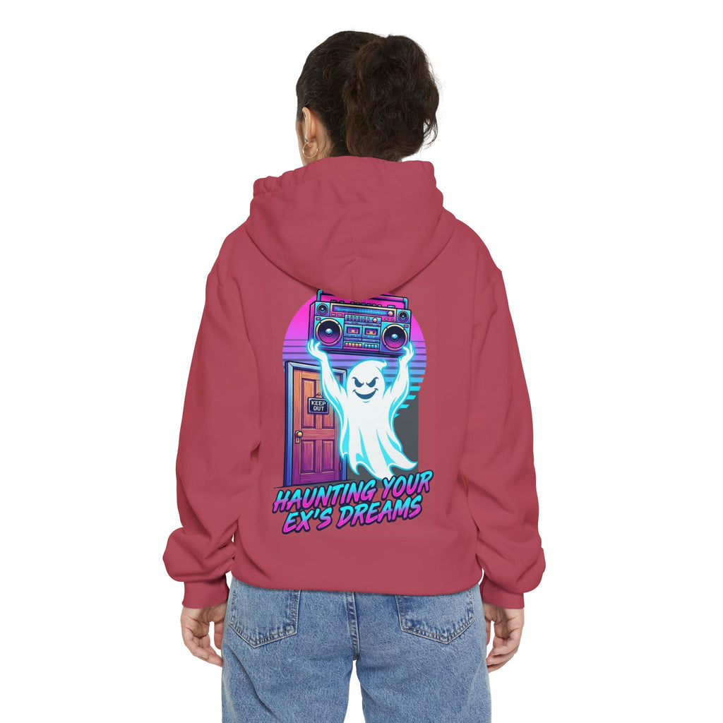 "Haunting Your Ex's Dreams" Garment-Dyed Hoodie