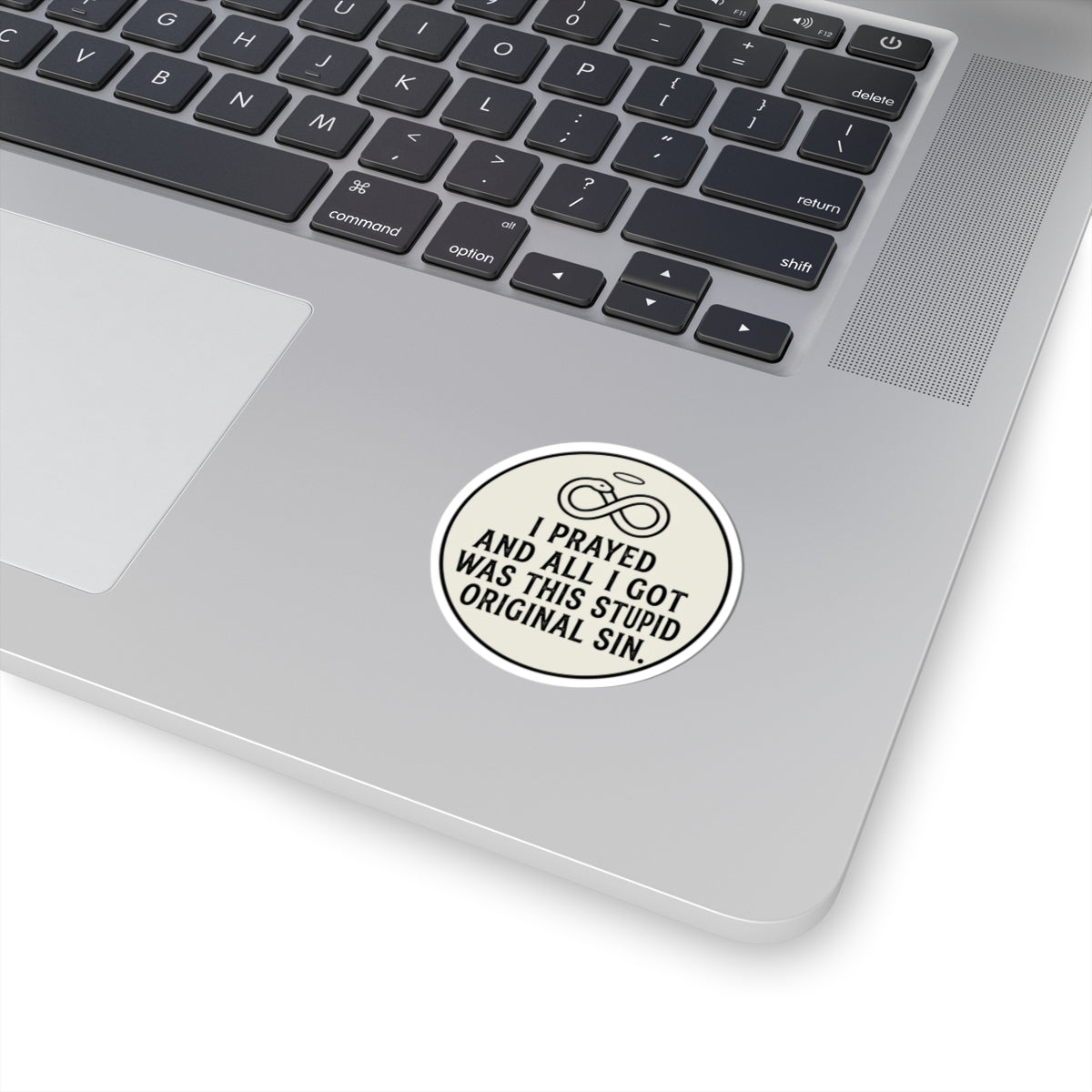 "Good Book Series Original Sin" Sticker — Main