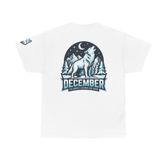 Color: White | December Legend Premium Graphic Tee