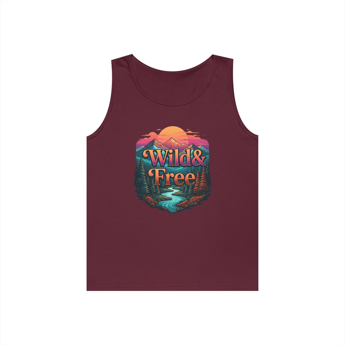 Color: Maroon | Wild & Free Tank Top