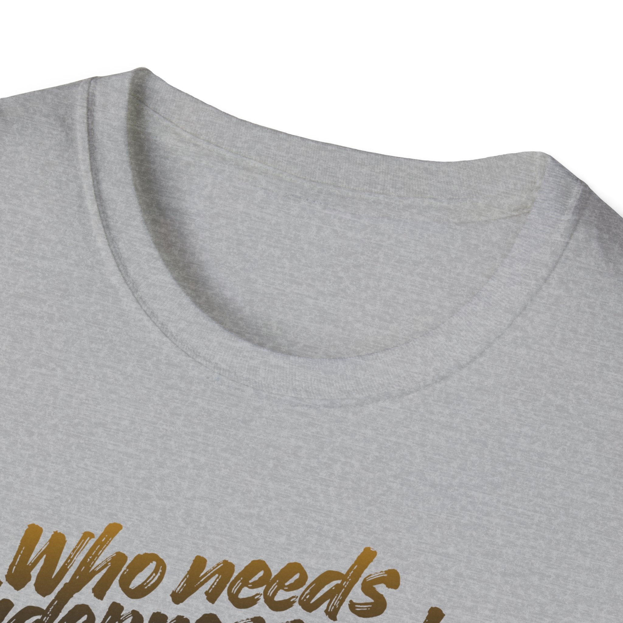 Beer Graphic T-Shirt — "Who Needs Antidepressants When You Have Beer?" Retro Pint Design
