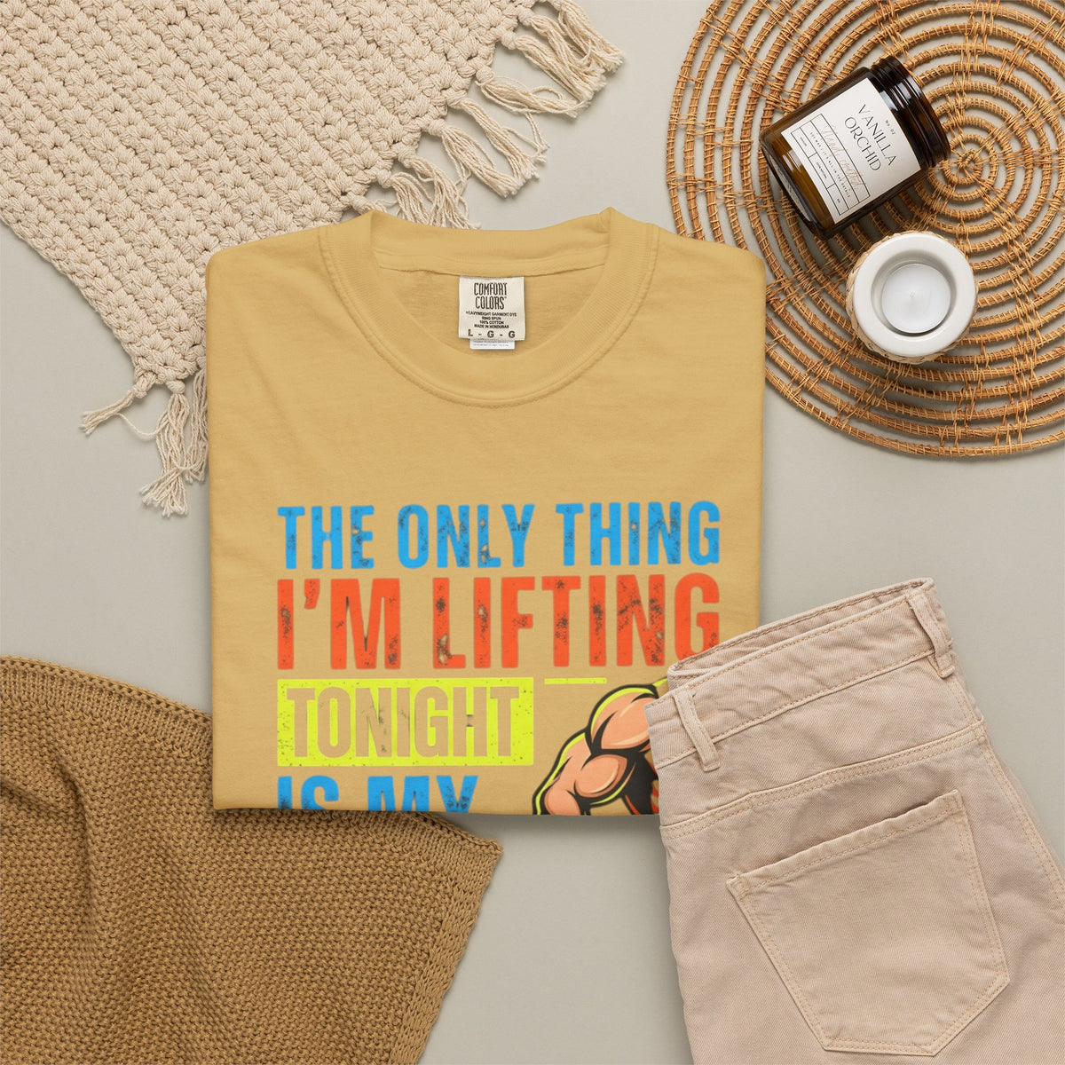 "Lifting Standards" Unisex Garment-Dyed Tee