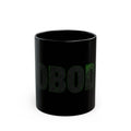"Nobody Can Beat You At Being You" Black Ceramic Mug — Graphic