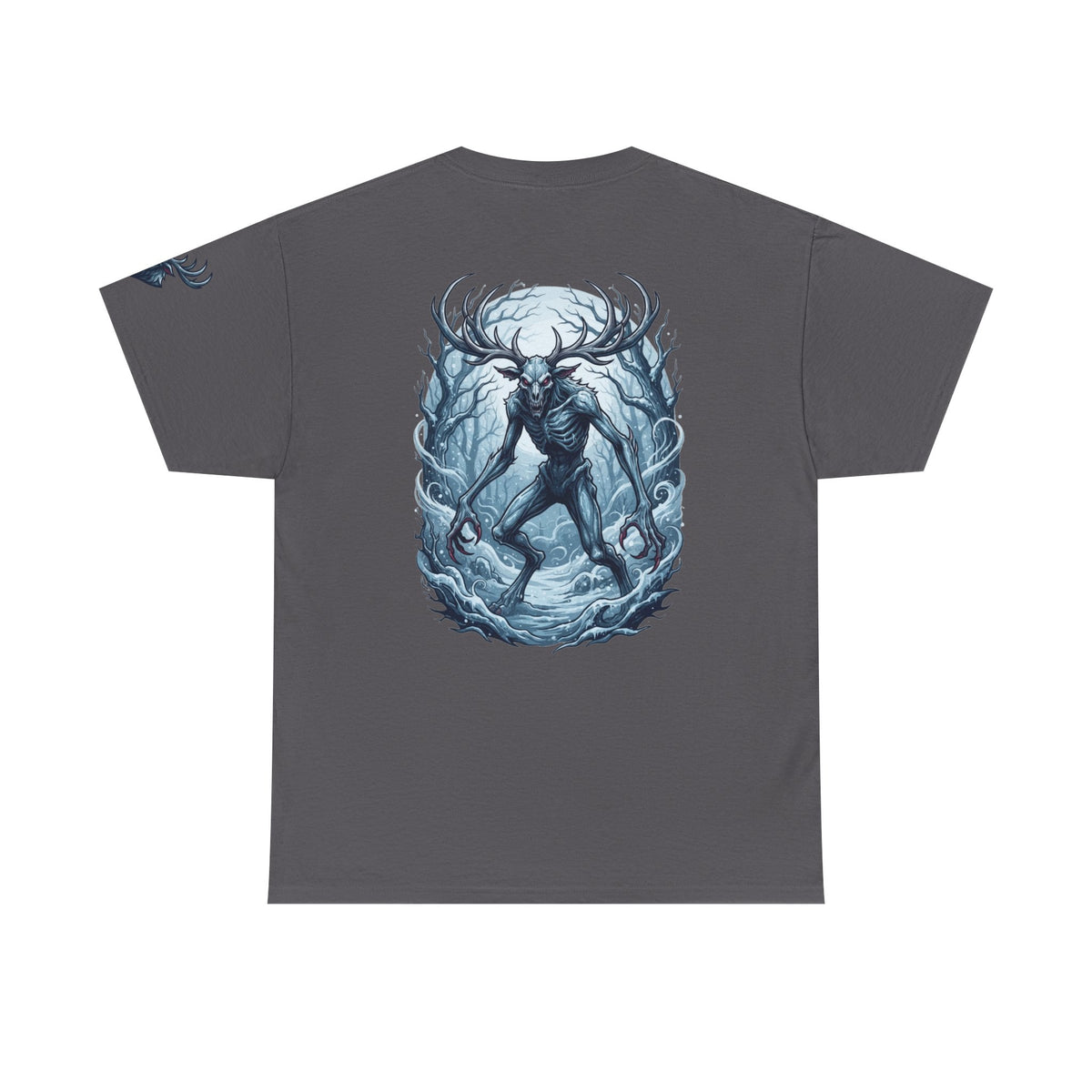 Color: Charcoal | Wendigo (Algonquian Folklore) Premium Graphic Tee