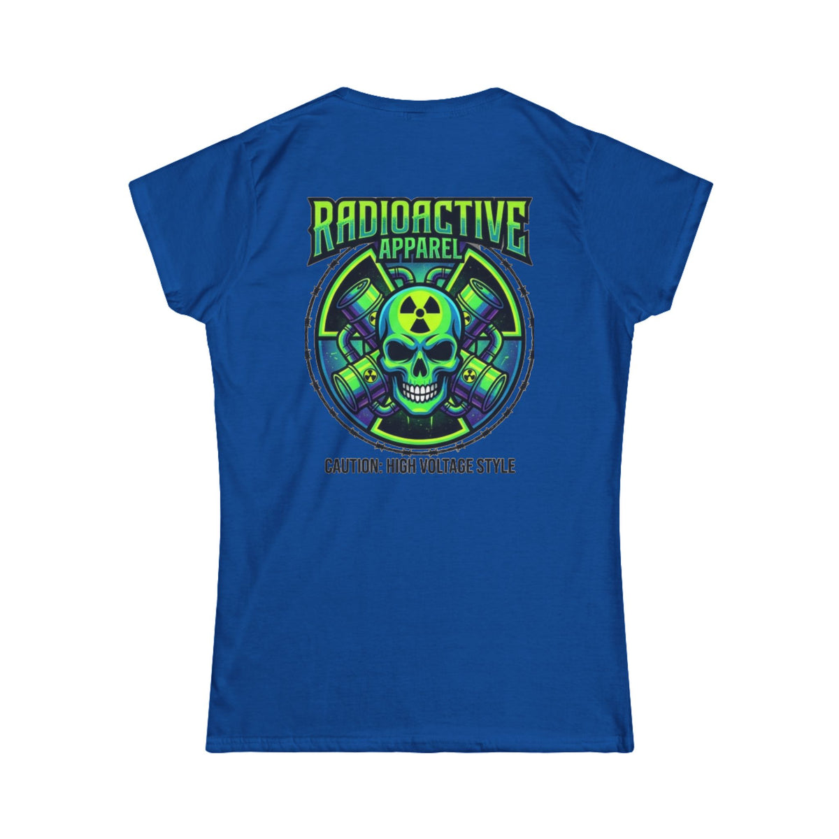 Color: Royal | Radioactive Apparel Women's Tee