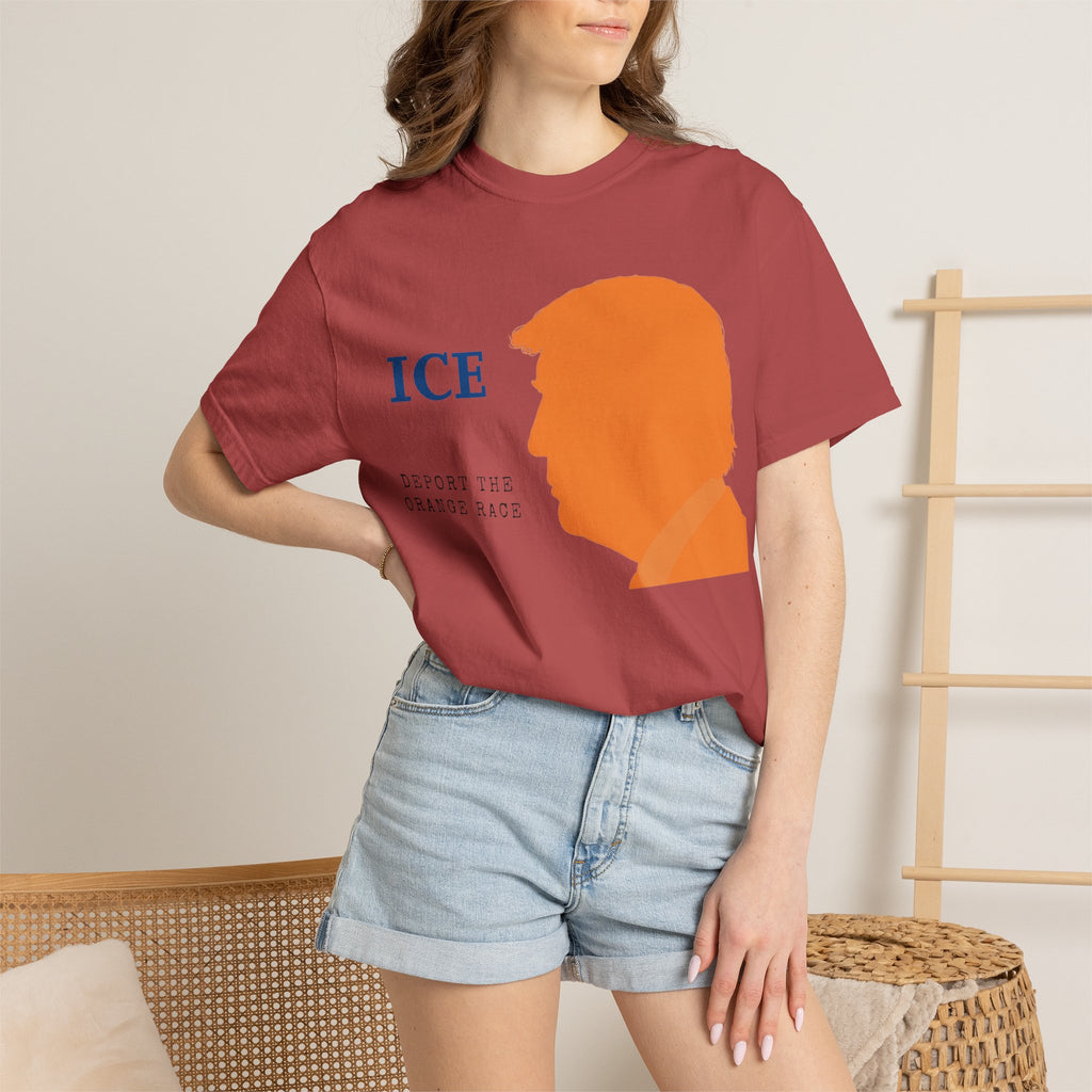 "Deport the Orange Race" Unisex Garment-Dyed T-shirt