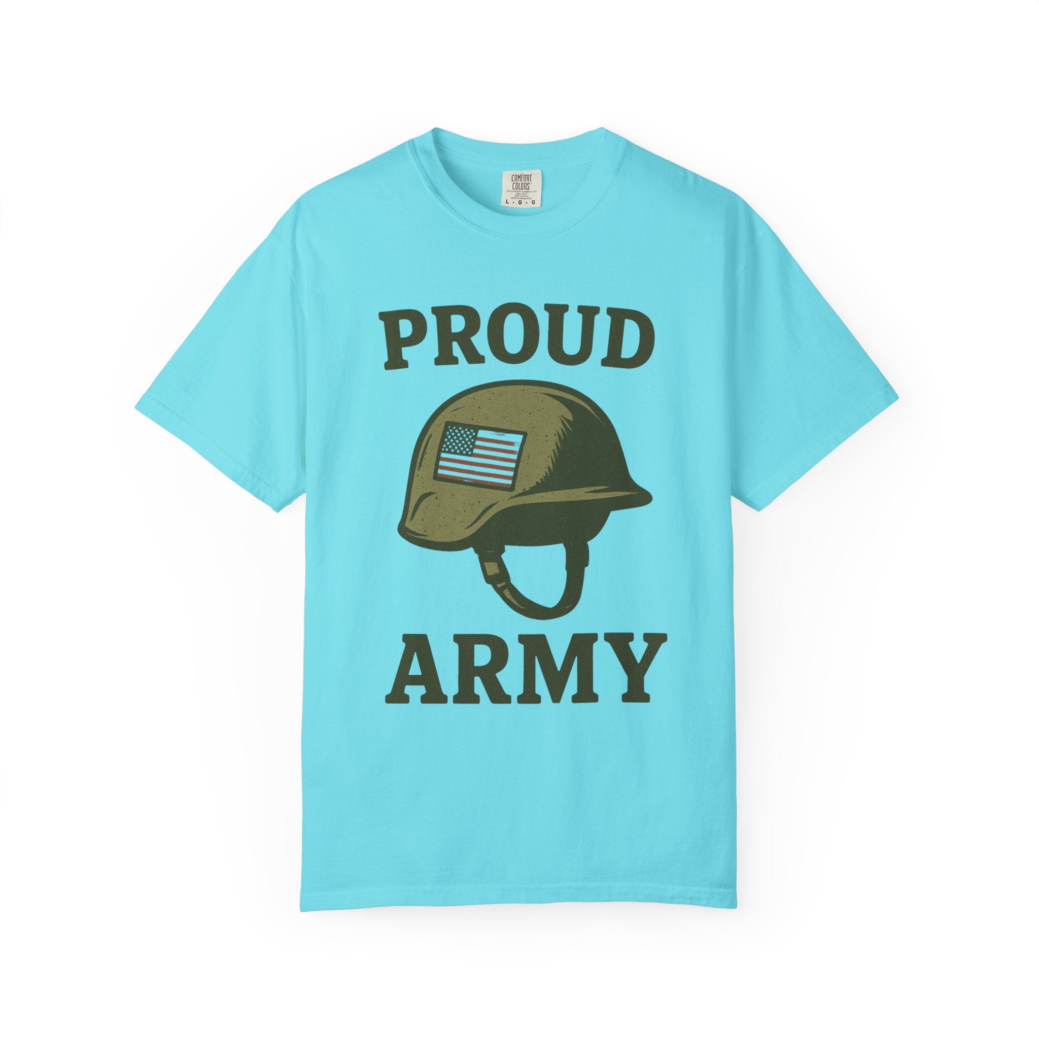 "Proud Army" Unisex Garment-Dyed T-shirt
