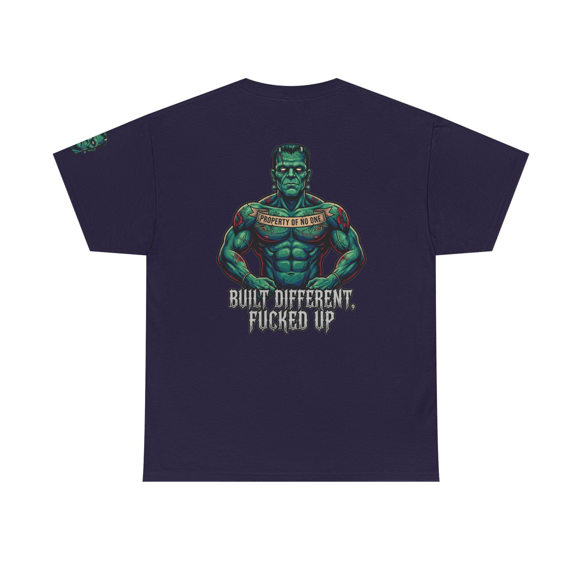 Color: Blackberry | Built Different Premium Graphic Tee