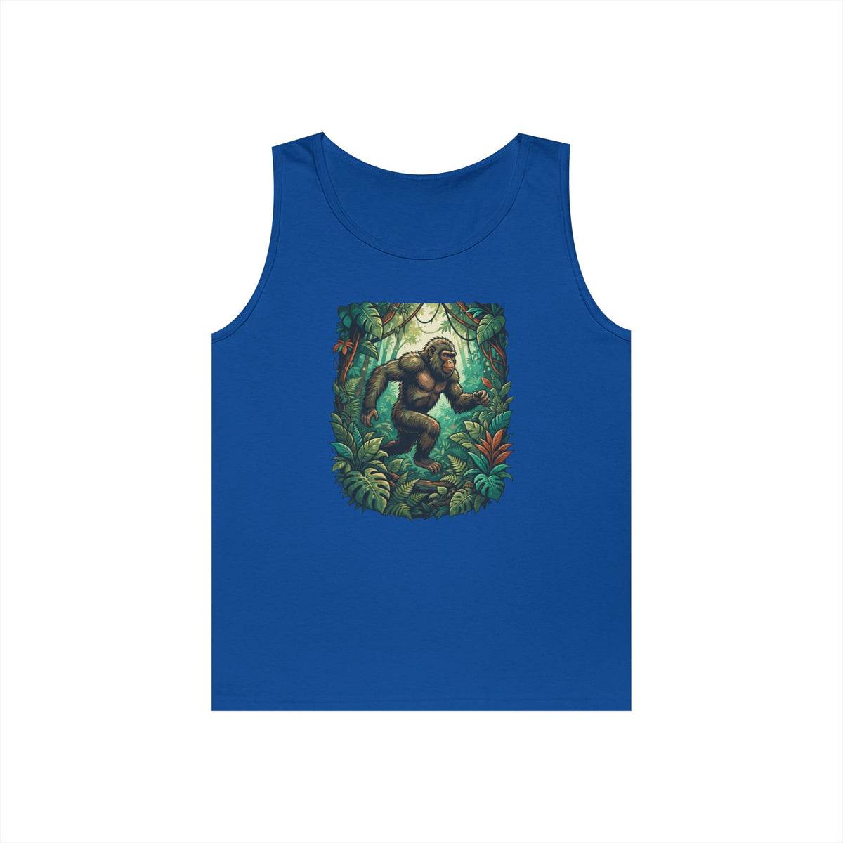 Color: Royal | The Bukit Timah Monkey Man (Singapore) Tank Top