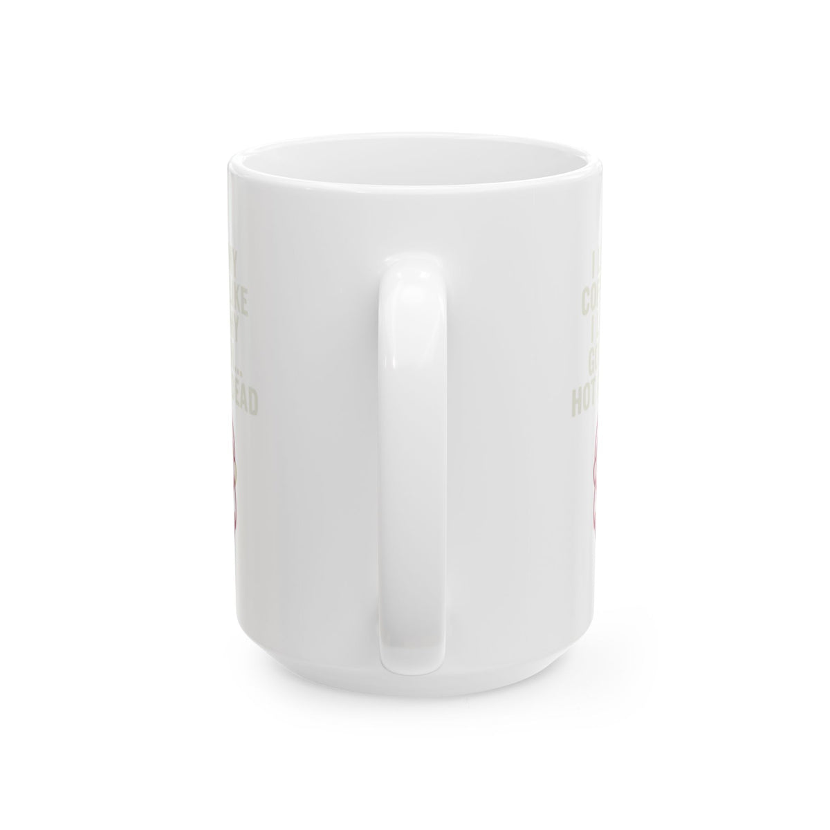 "Good Book Series Coffee Hot and Dead" White Ceramic Mug