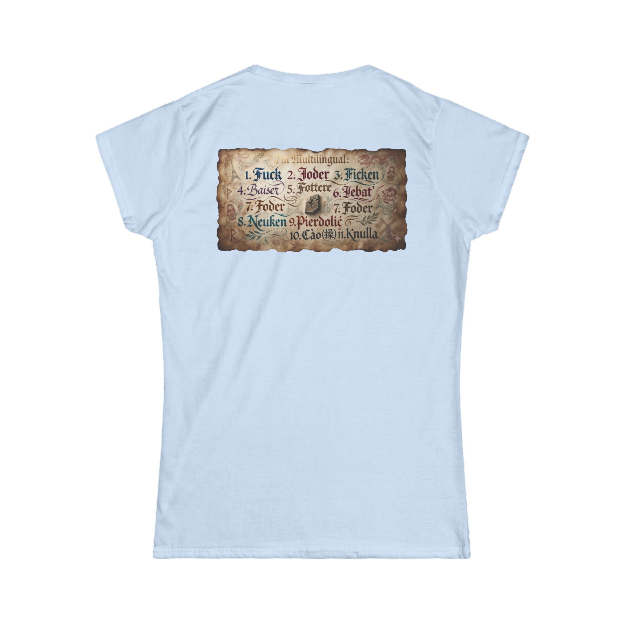 "Multilingual" Women's Tee
