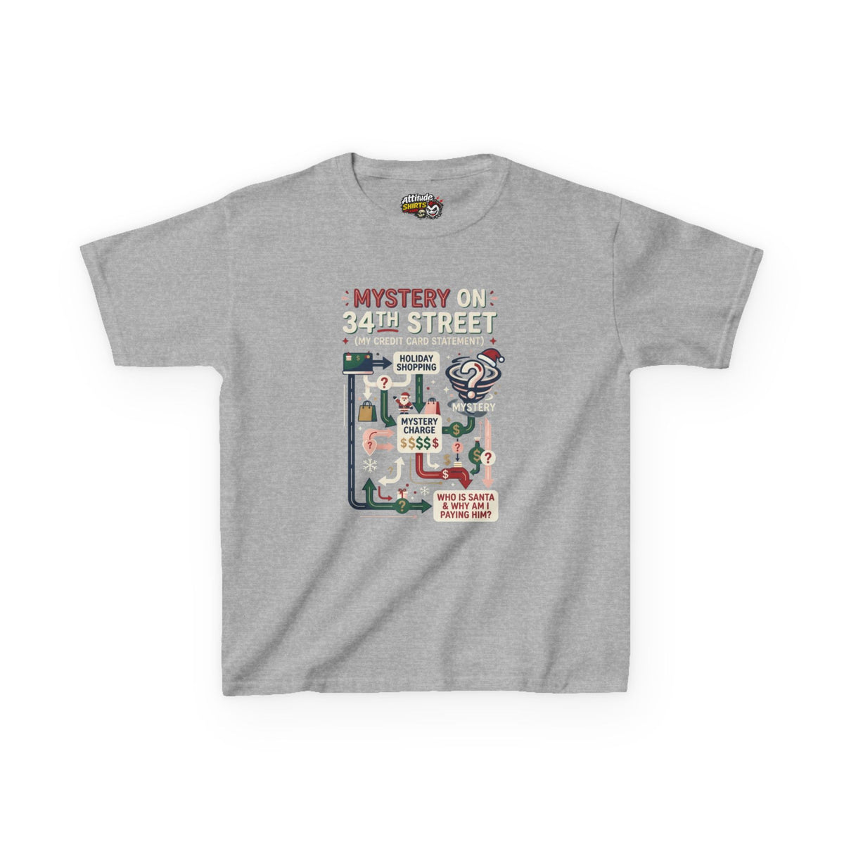 Mystery On 34th Street Kids Tee