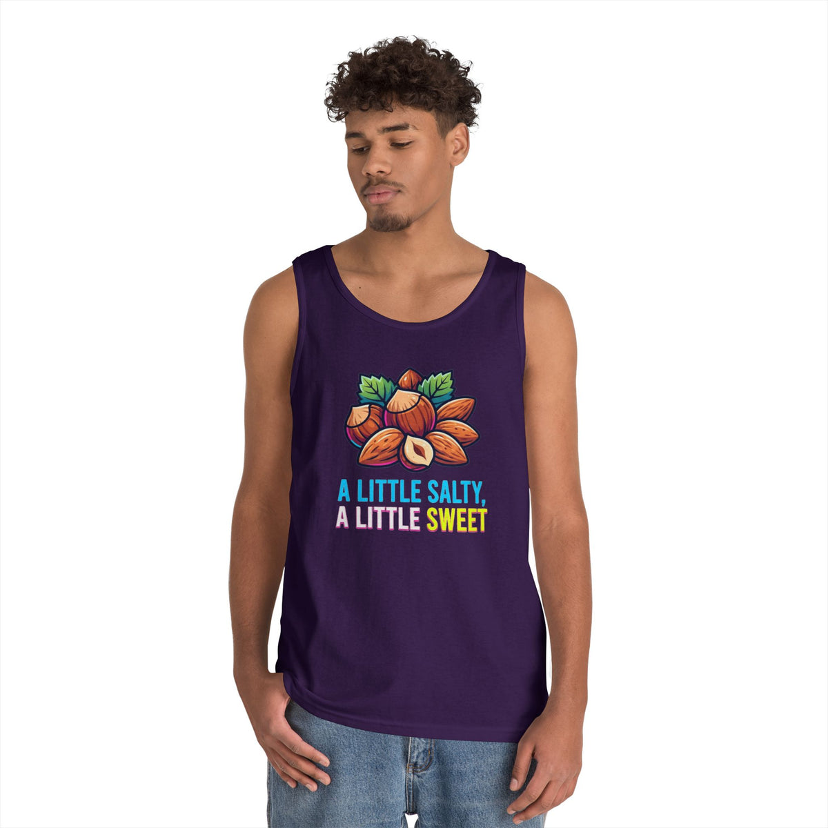 Color: Purple | A Little Salty, A Little Sweet Tank Top
