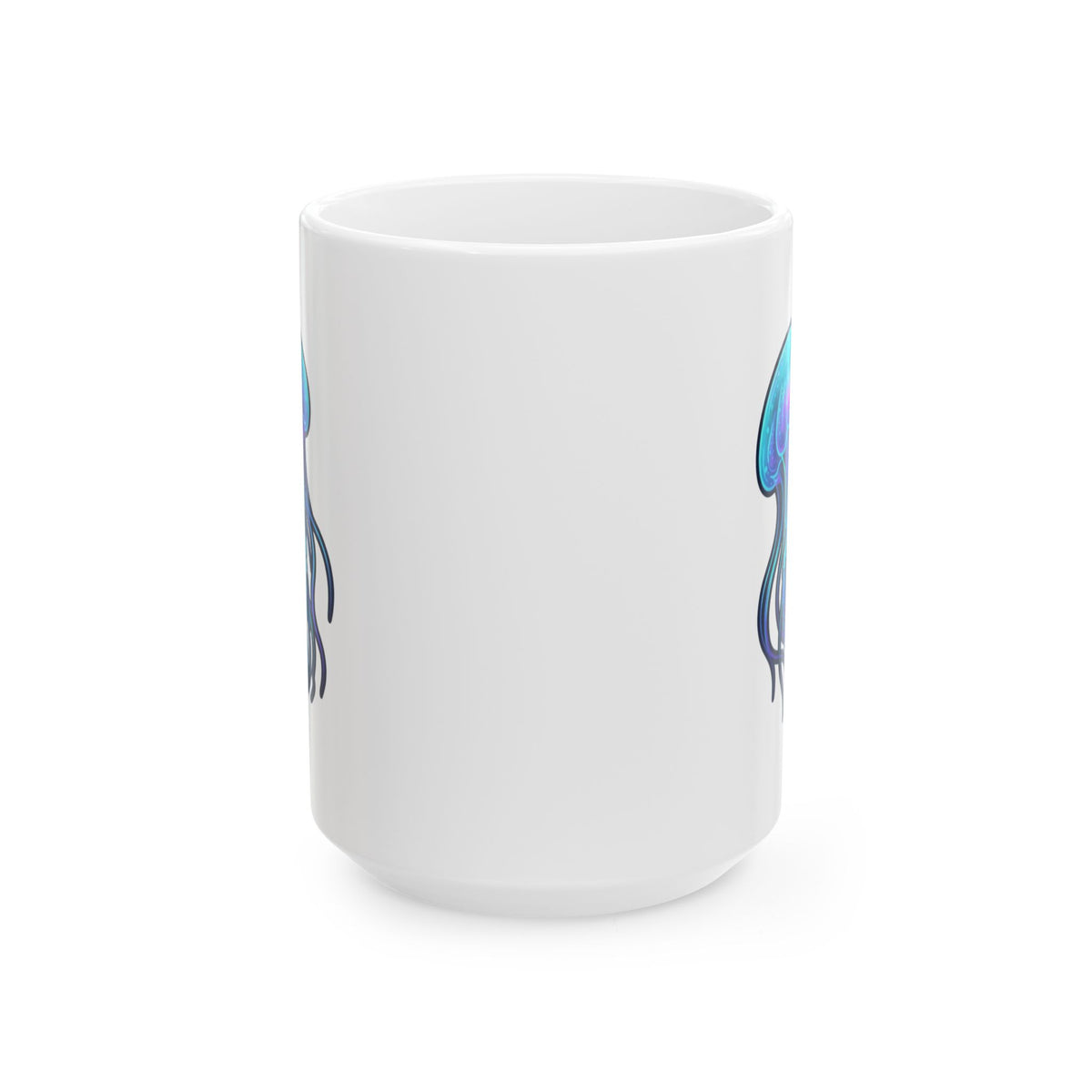 "Jelly Credible" White Ceramic Mug — Graphic