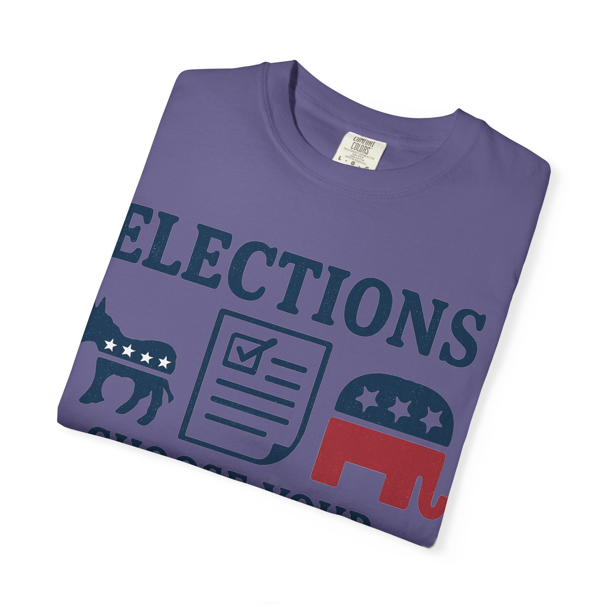 "Voting for the Best" Unisex Garment-Dyed T-shirt