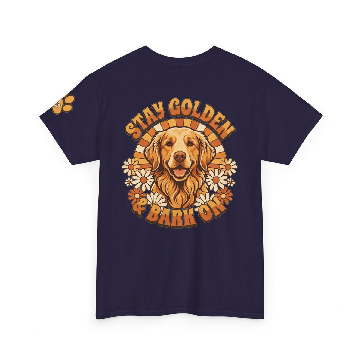 "Stay Golden & Bark On" Premium Graphic Tee