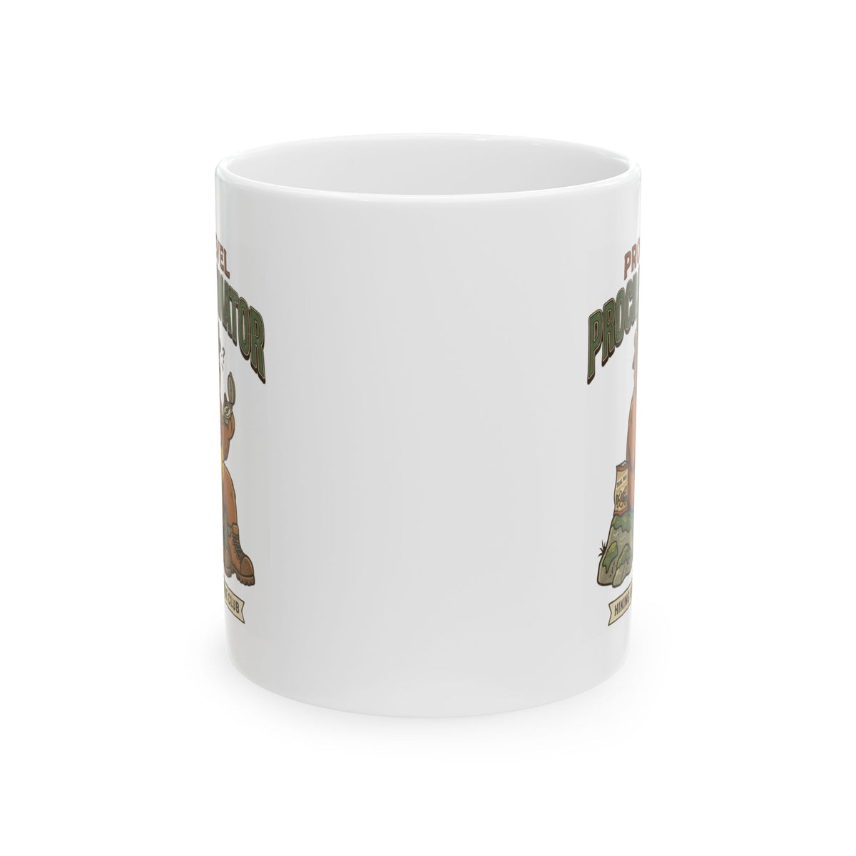 "Pro Level Procrastinator" White Ceramic Mug