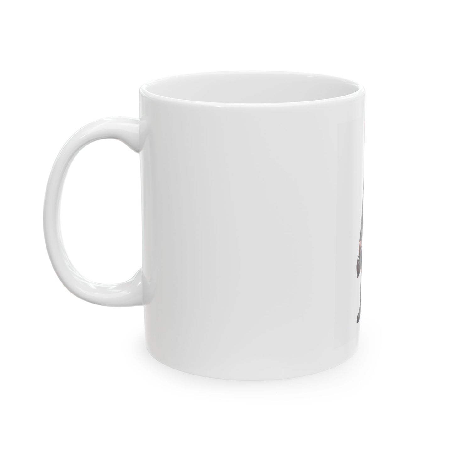 "Roxie" White Ceramic Mug