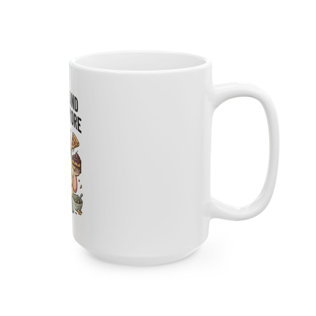 "Repent and Thin No More" White Ceramic Mug