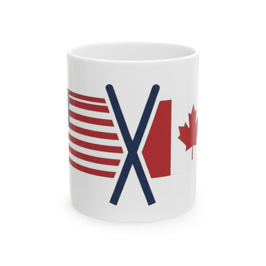 "Tariff Is The Most Beautiful Word" White Ceramic Mug — Graphic