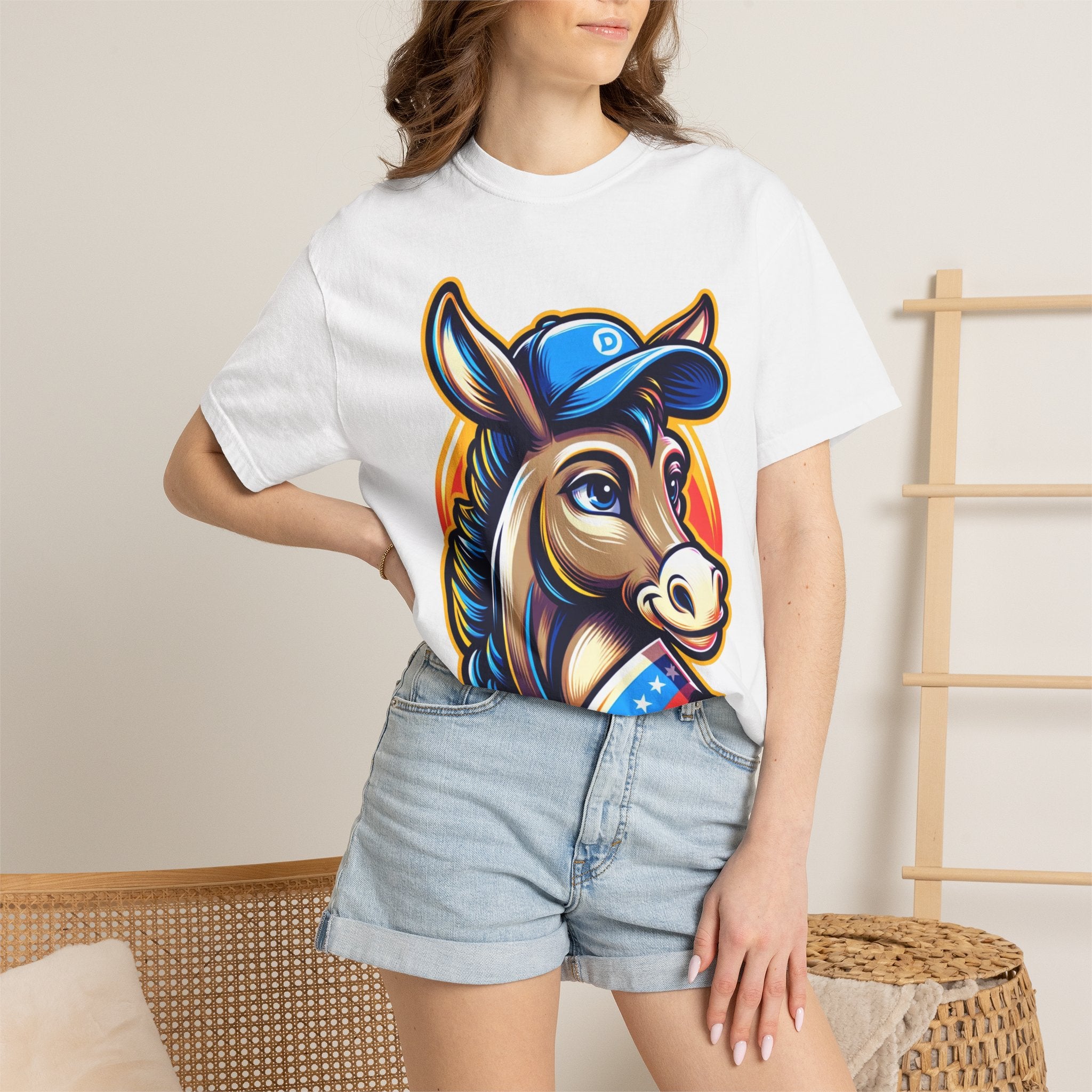 "The Party Animal (Vibrant Edition)" Unisex Garment-Dyed T-shirt