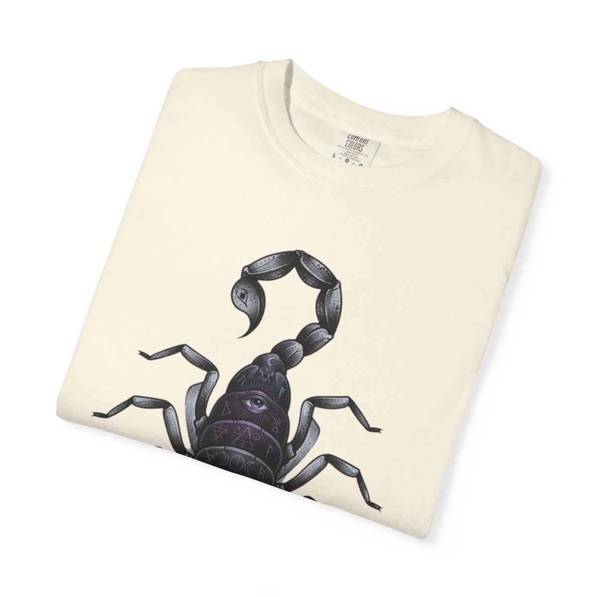 "Scorpio The Mystical Scorpion" Unisex Garment-Dyed Tee