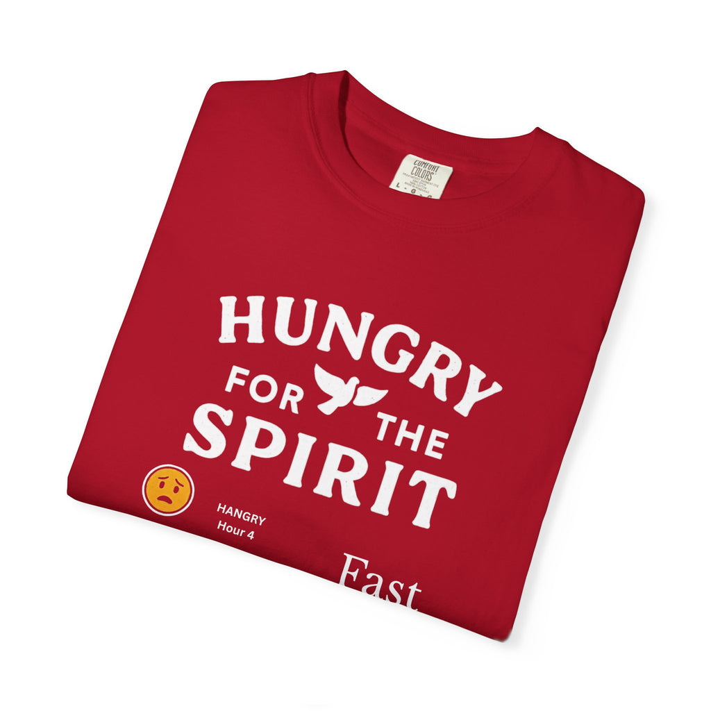 "Fast Sunday Mood Meter" Unisex Garment-Dyed T-shirt