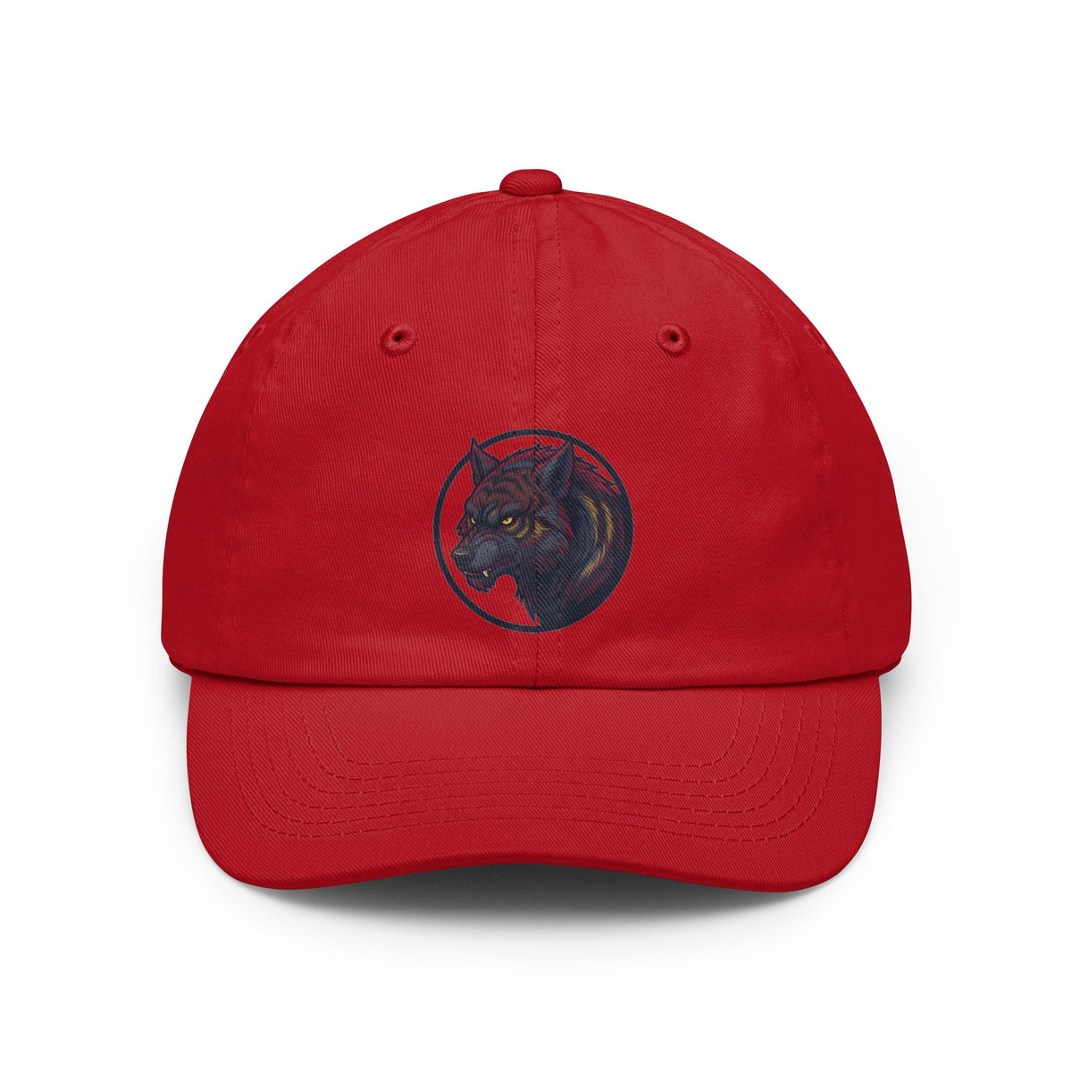 Color: Red | The Beast of Gévaudan (France) Dad Hat — Graphic