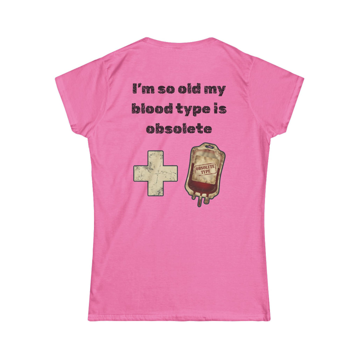 Color: Azalea | Blood Type Women's Tee