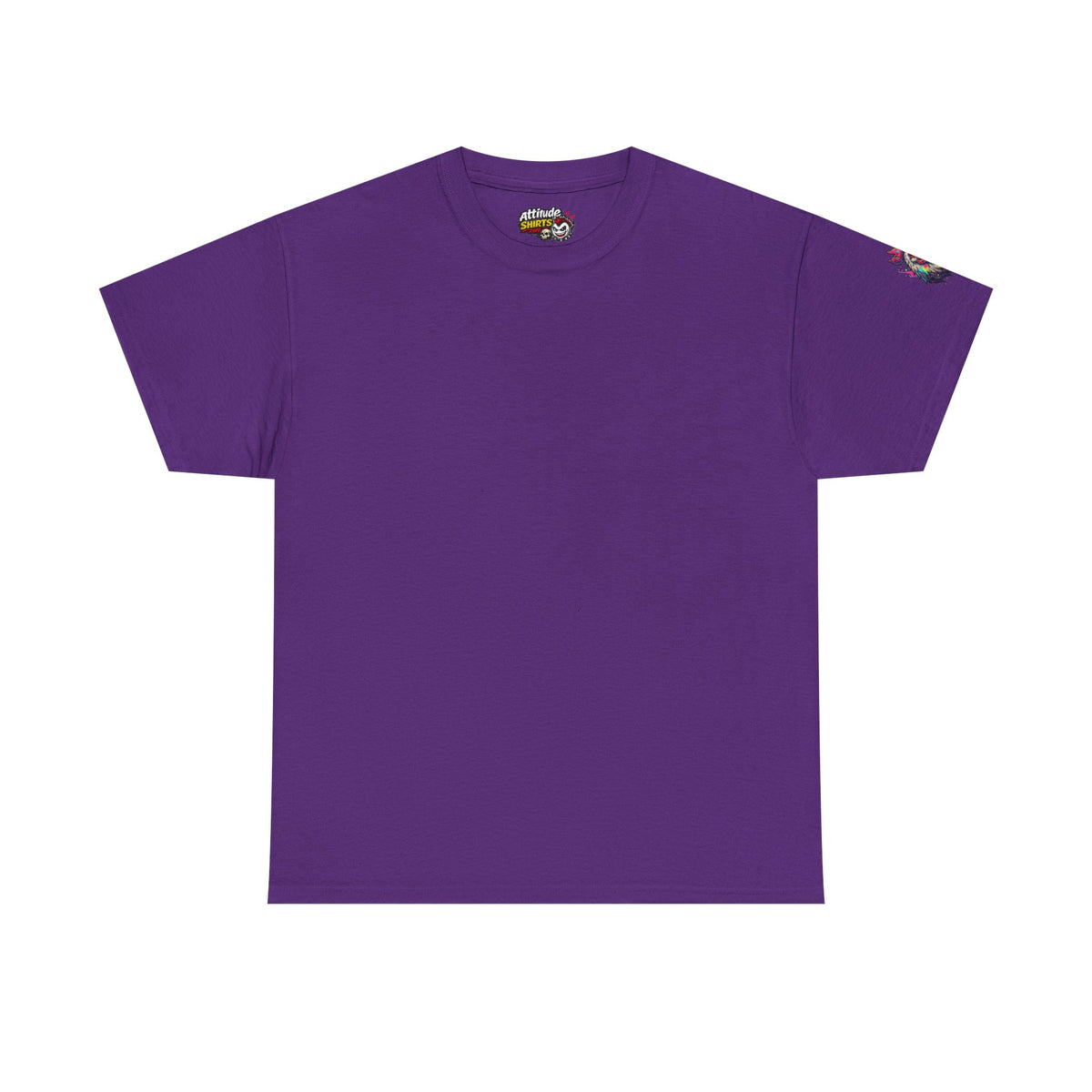 Color: Purple | Chickenshit Premium Graphic Tee