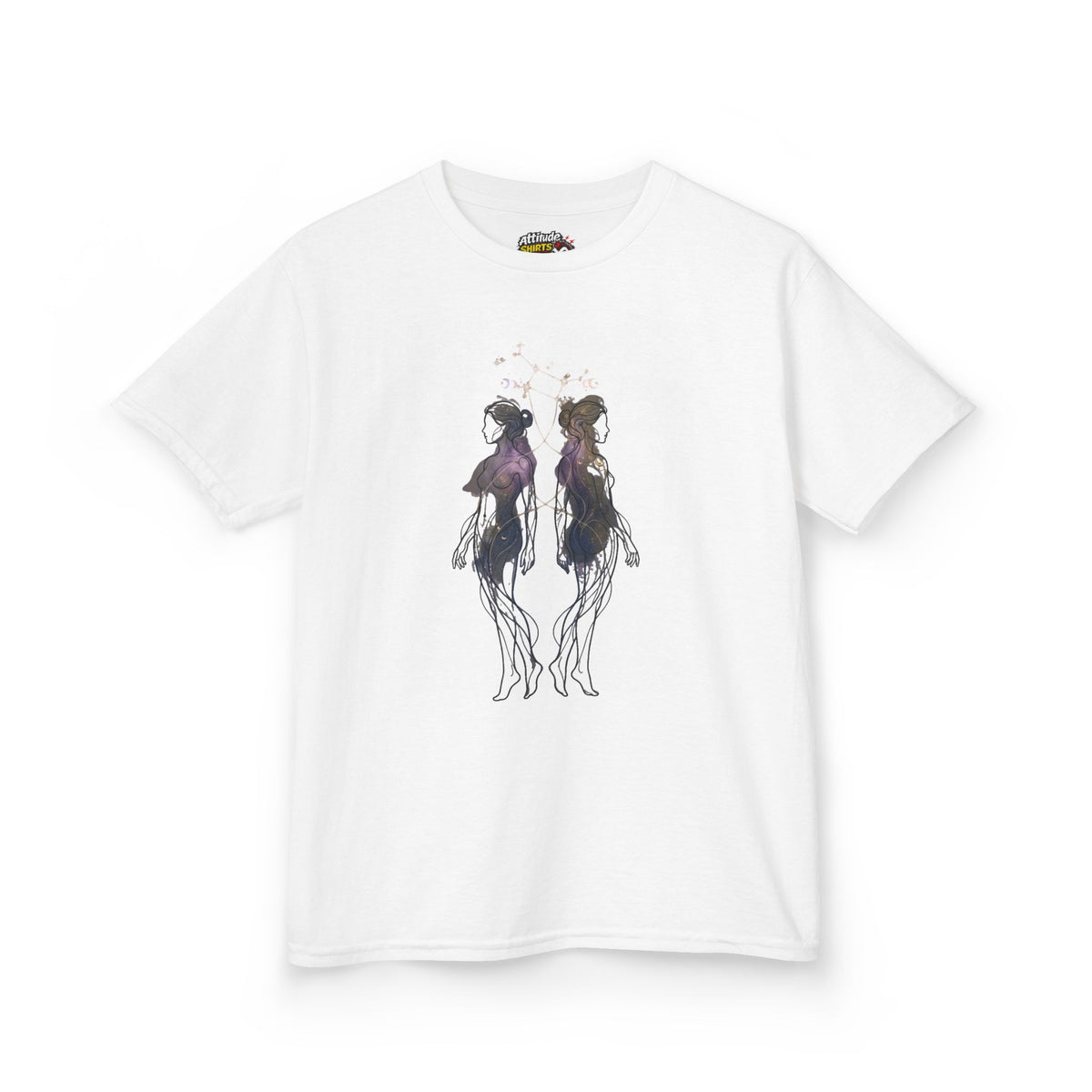 "Gemini The Celestial Twins" Kids Tee