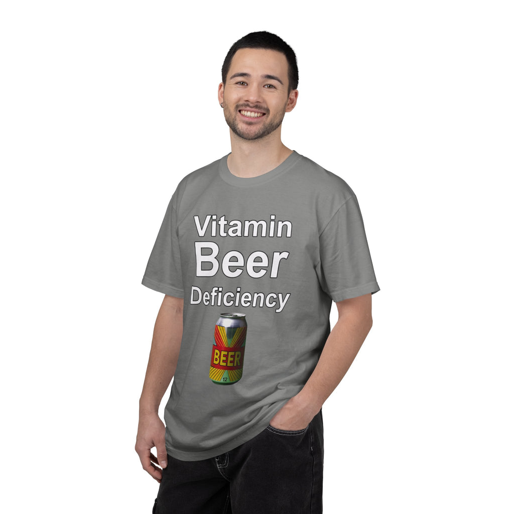 "Vitamin Beer " Unisex Garment-Dyed T-shirt