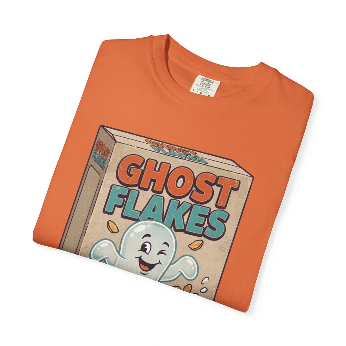 "Ghost Flakes" Unisex Garment-Dyed Tee