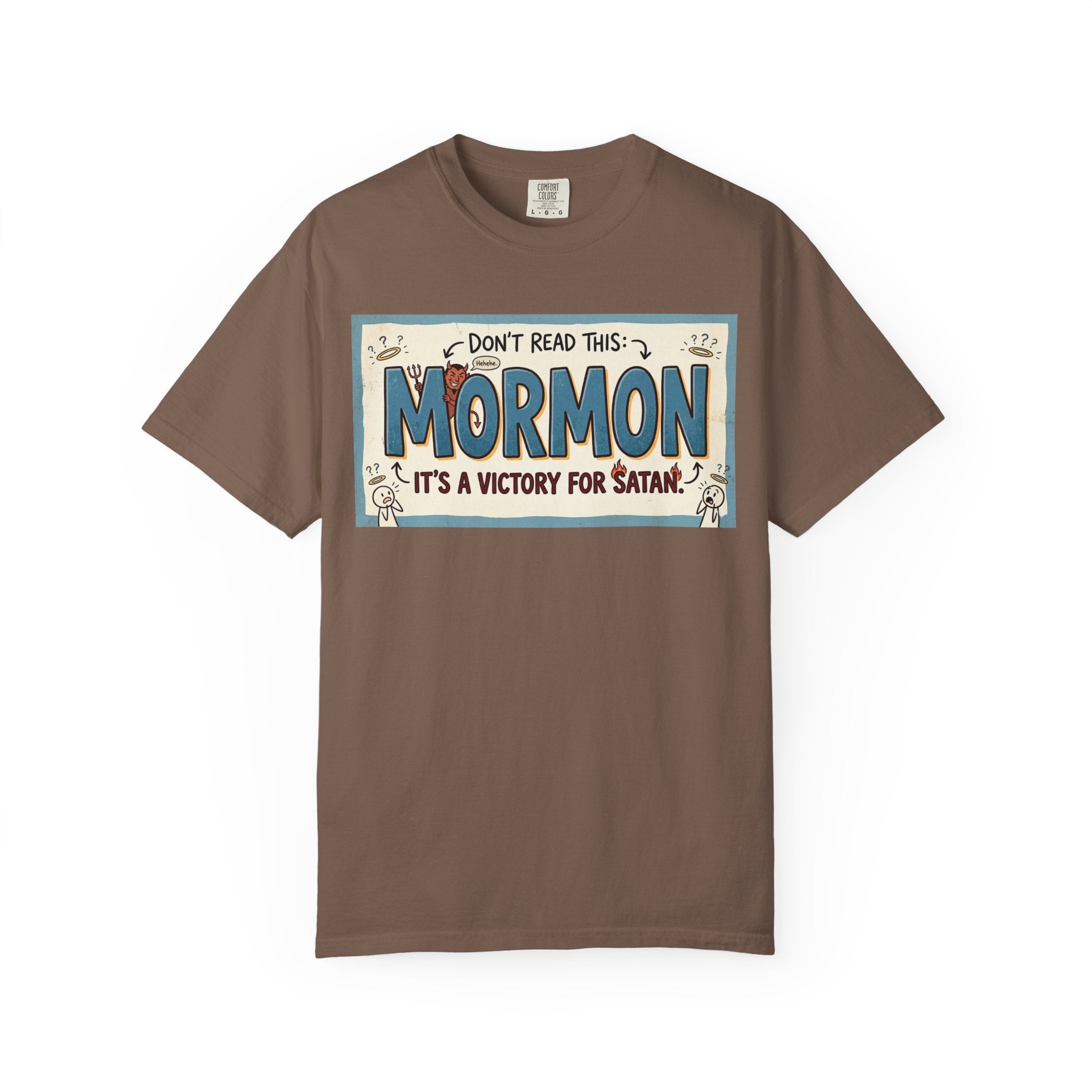 Devil's Dictionary: Mormon Edition | Garment-Dyed Tee — AttitudeShirts
