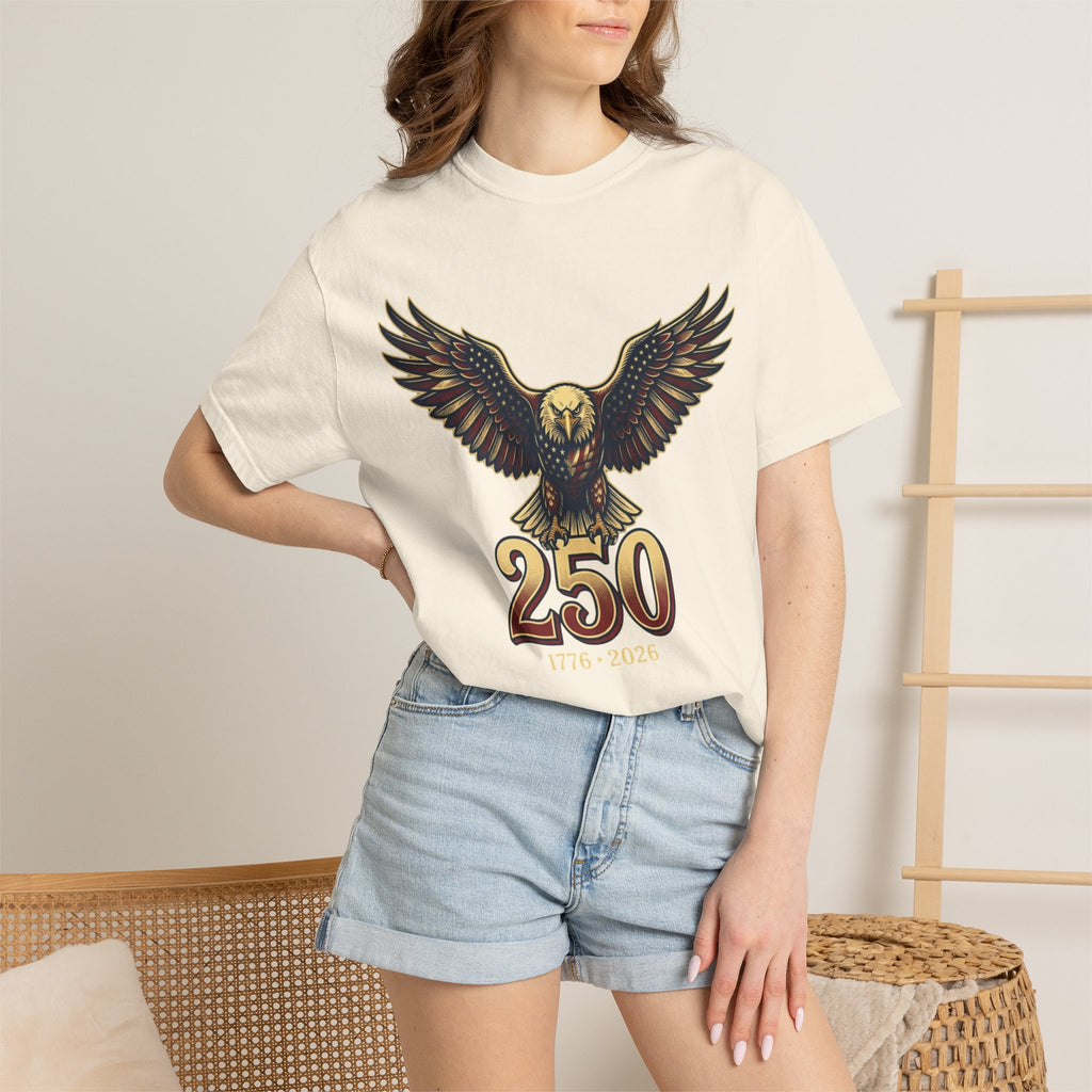 "USA Eagle 250 Years" Unisex Garment-Dyed Tee