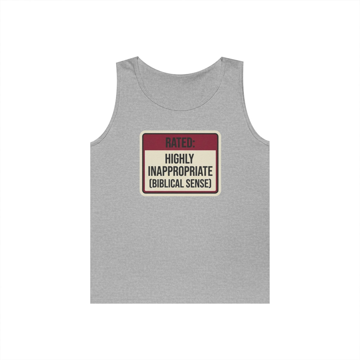 "Good Book Series Highly Inappropriate" Tank Top
