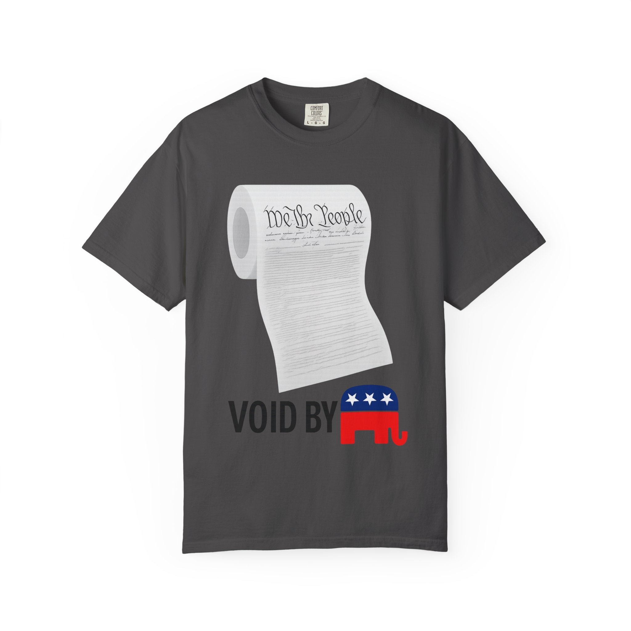 "Constitution Toilet Paper" Unisex Garment-Dyed T-shirt