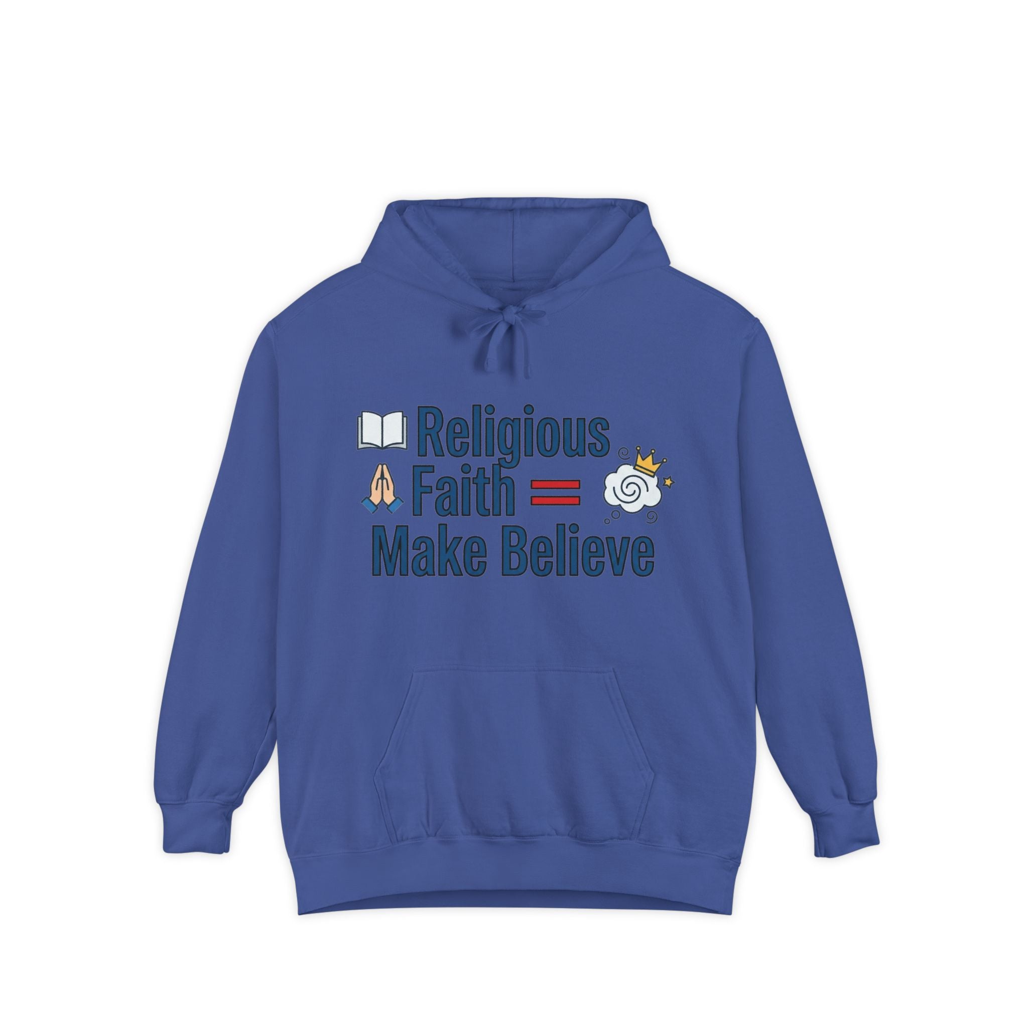 Make Believe Club Member | Garment-Dyed Hoodie — AttitudeShirts