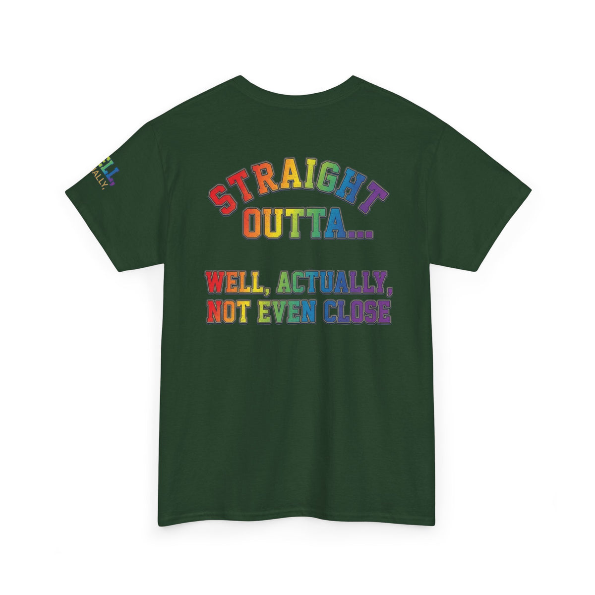 Straight Outta Not Even Premium Graphic Tee