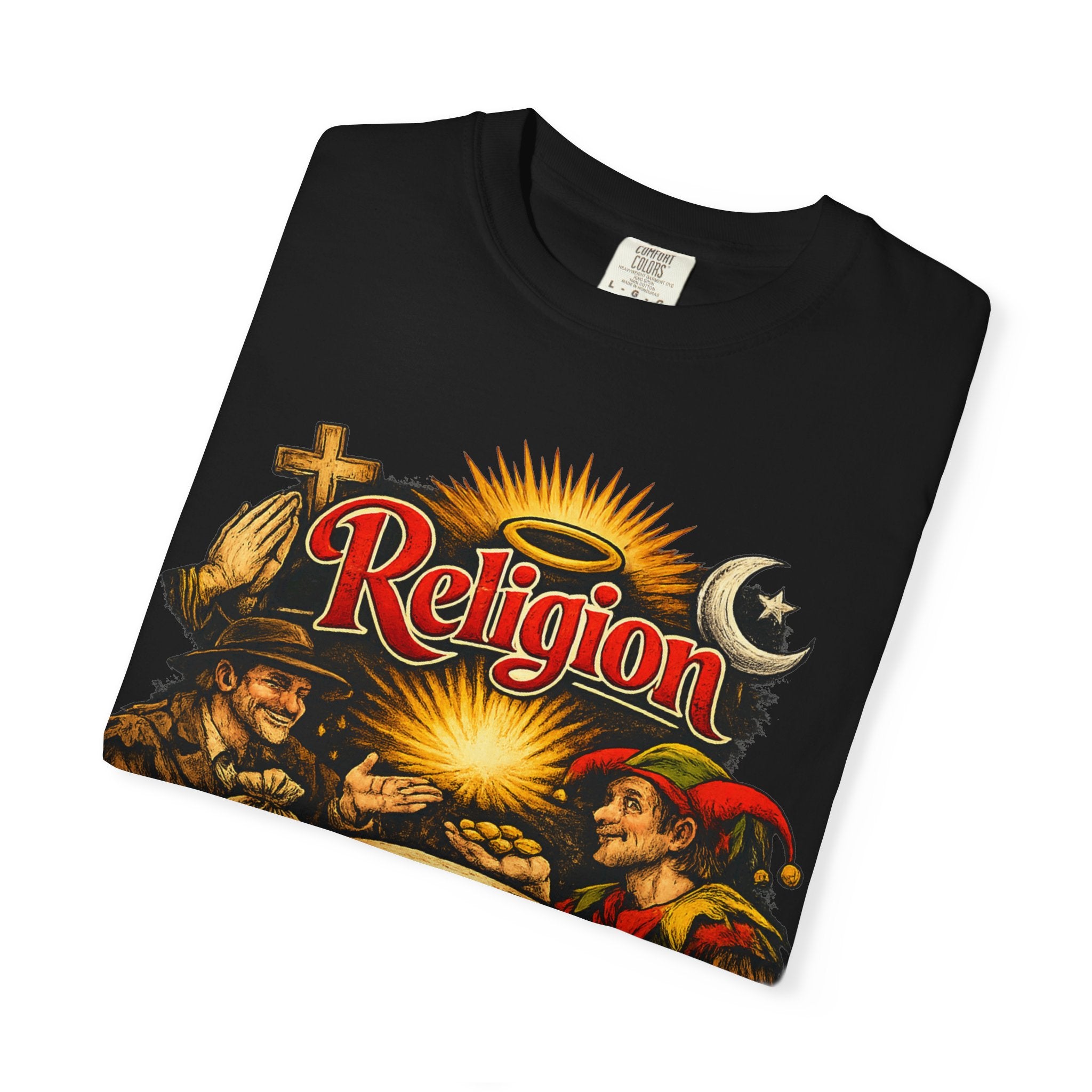 "The Original Transaction" Unisex Garment-Dyed T-shirt