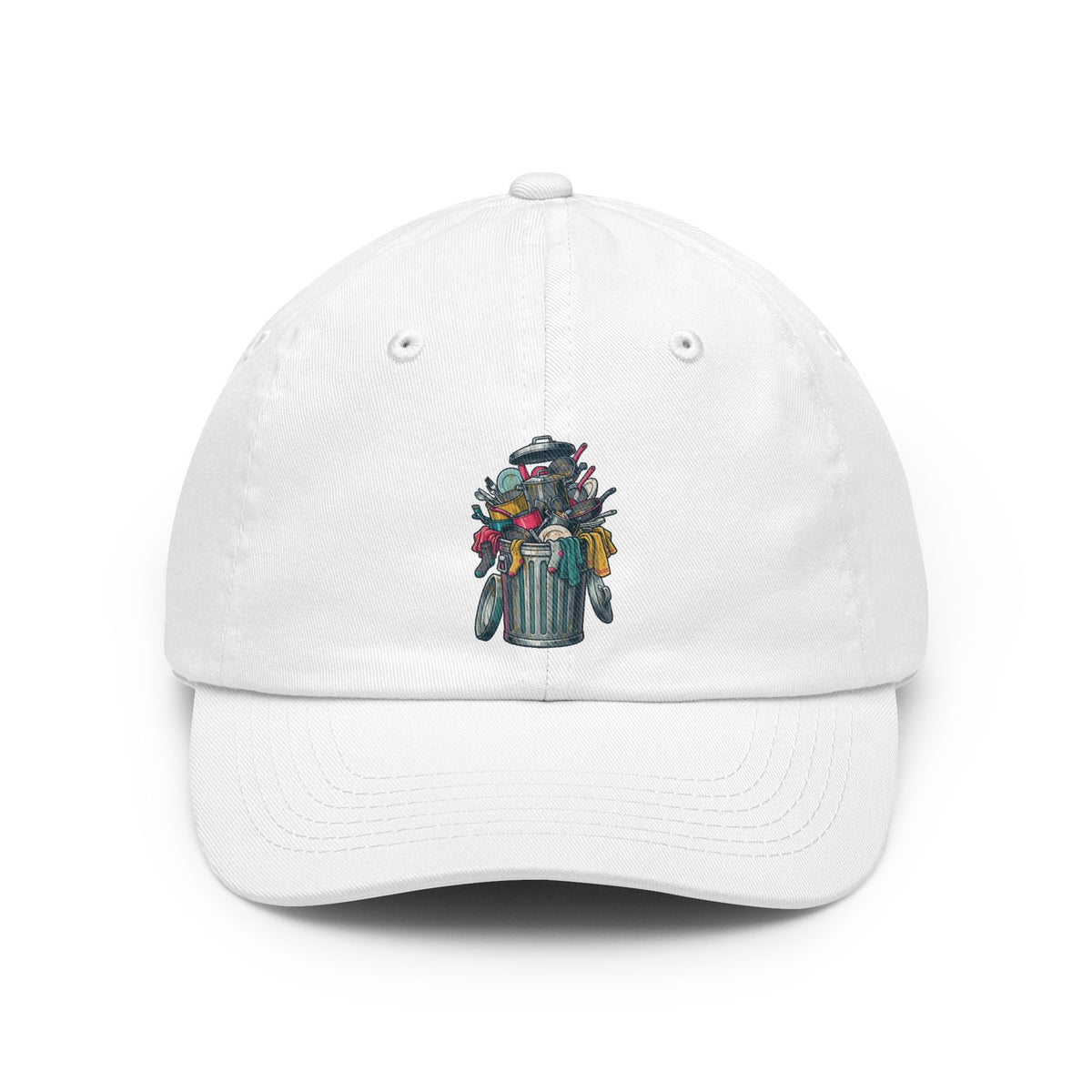Color: White | Talk Dirty to Me Dad Hat — Graphic