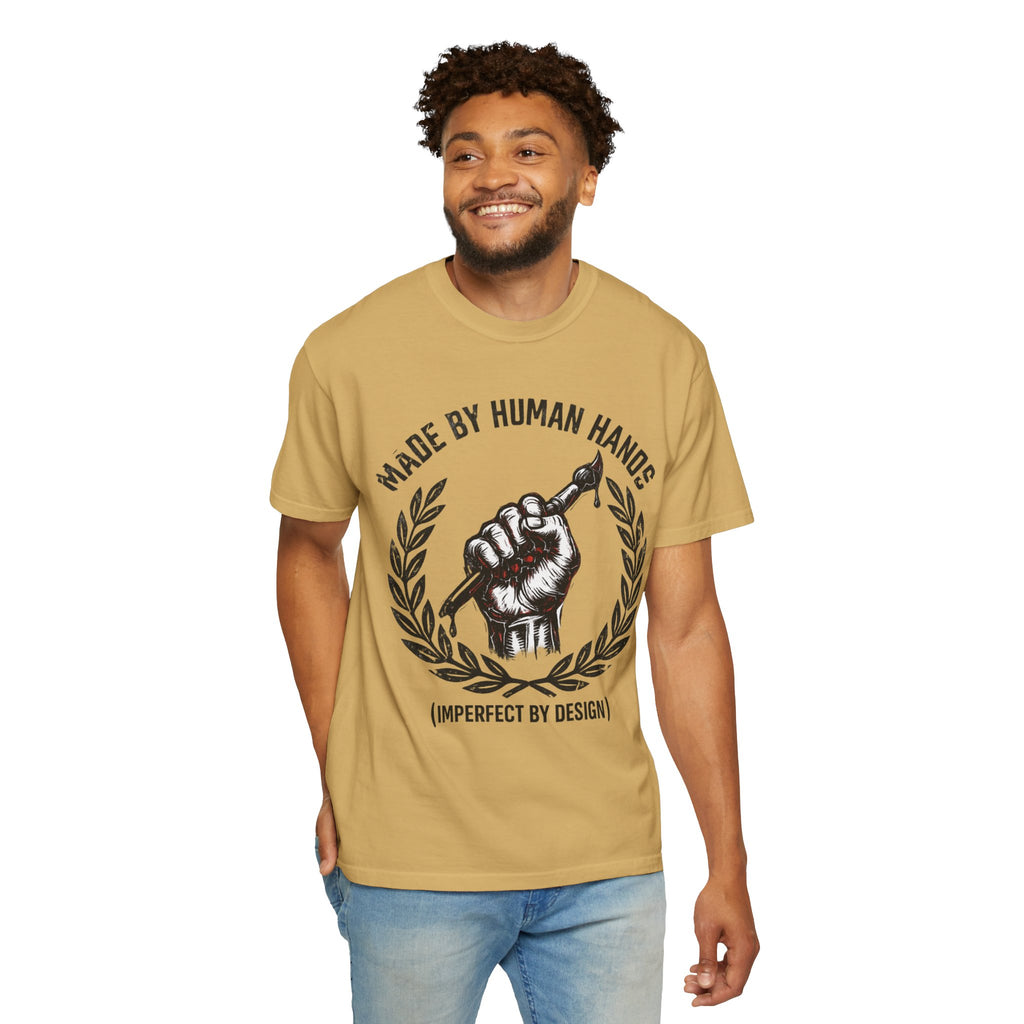"Imperfect By Design" Unisex Garment-Dyed T-shirt