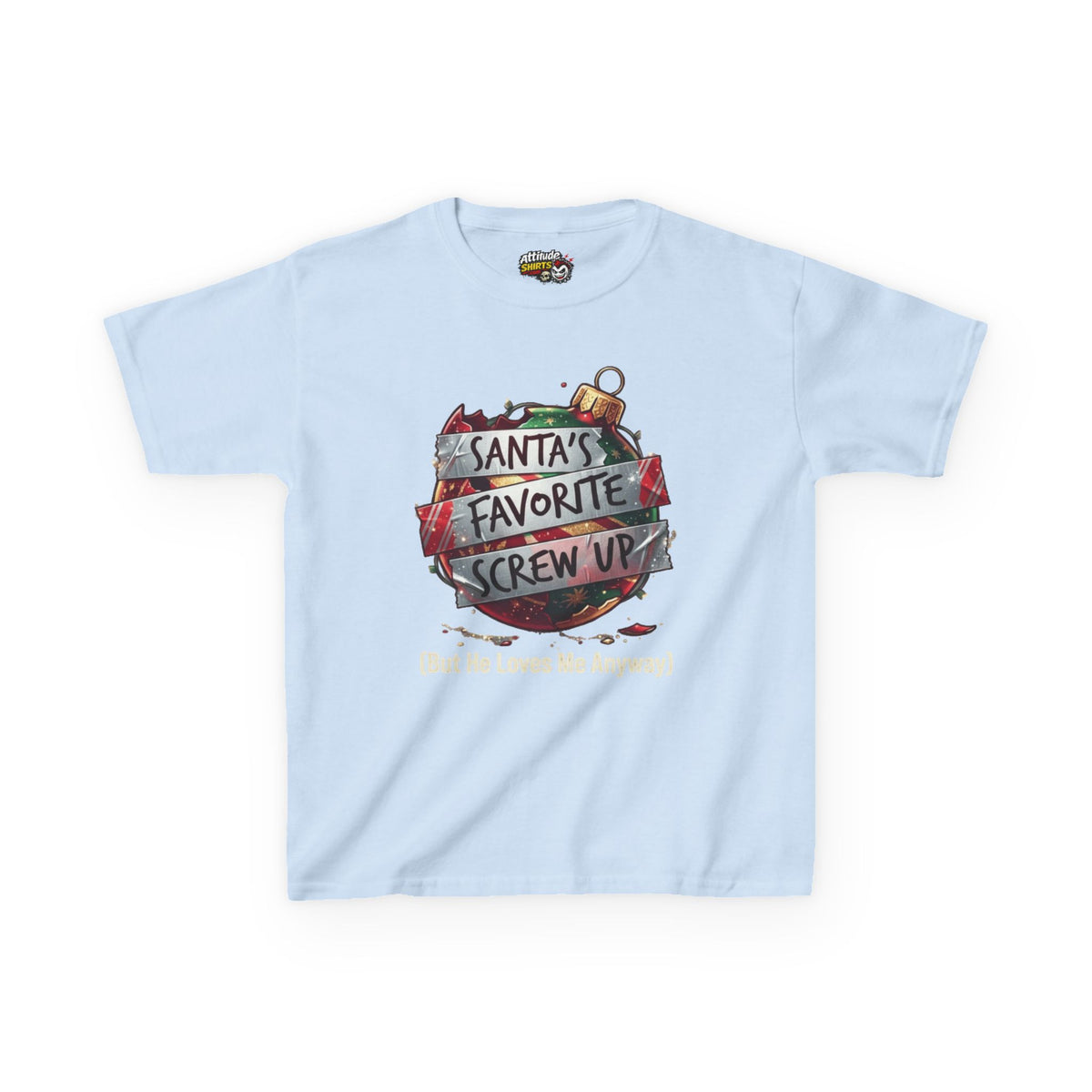 "Santa's Favorite Screw Up" Kids Tee