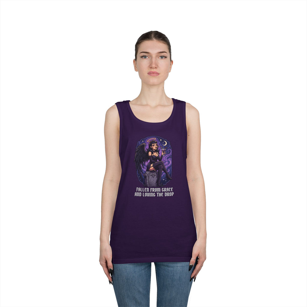 Color: Purple | Fallen From Grace and Loving the Drop Tank Top